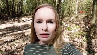 Anzeige vom Förster?! Pissfontäne vom Hochsitz! mit Emma_Wolf