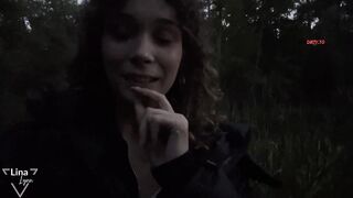 Schneller PISS im WALD!!! -Userwunsch mit LinaLynn